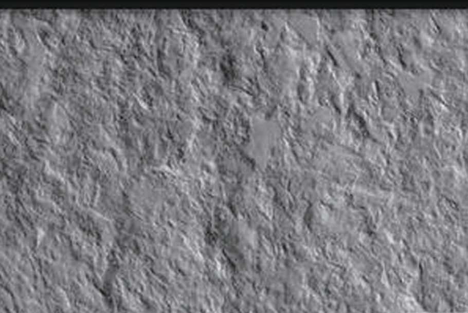 Sandblasting micrograph